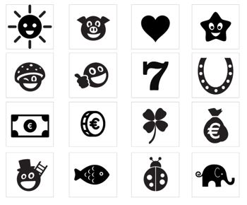 Glückssymbole bei Lucky Day